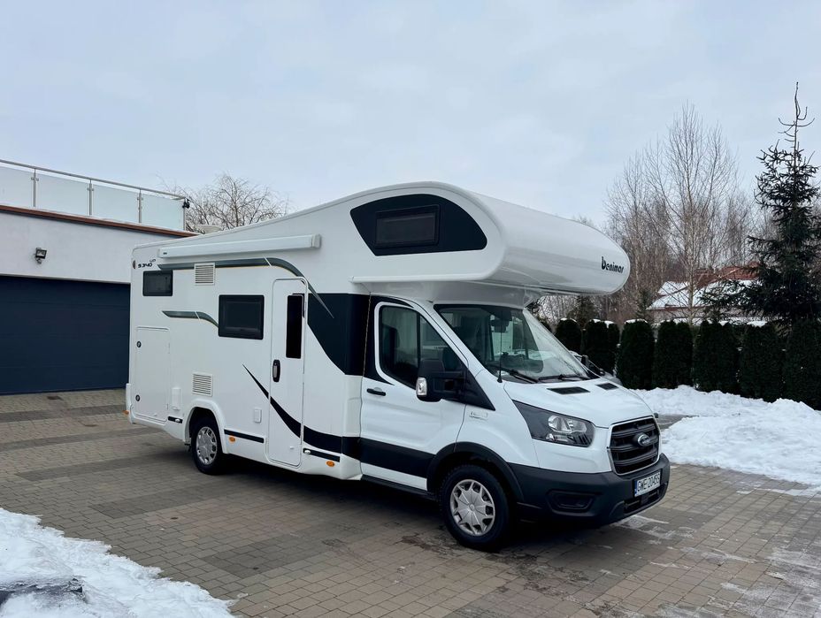 Benimar Sport 340UP 2021/2022 160KM MAX doposażony FV23% z PL salonu 5os  OKAZJA na gwarancji 2xklima/markiza/4rowery/webasto/gasbank/solar/TV