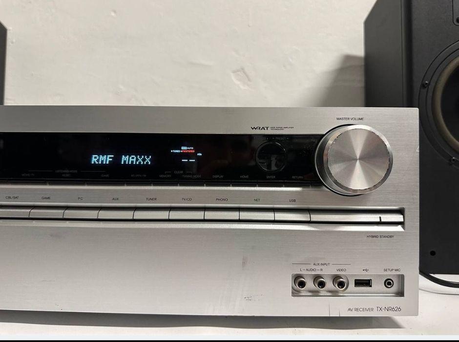 Pilot! 7.2AV-Amplituner Onkyo TX-NR 626,WiFi,Bluetooth 2.1,USB