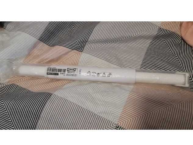ELVARLI  Varão, branco IKEA 40 cm