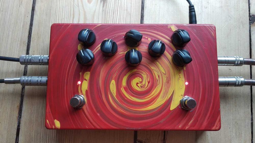 SansAmp GT2 clone STEREO, analogowy symulator wzmacniaczy