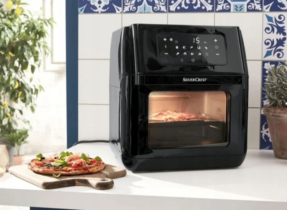 Frytkownica beztłuszczowa piekarnik 9w1 silvercrest airfryer Gwarancja