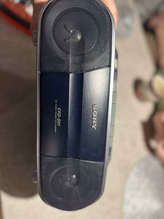 Radiomagnetofon Sony CFE-S01 | Kaseta | Radio FM/AM