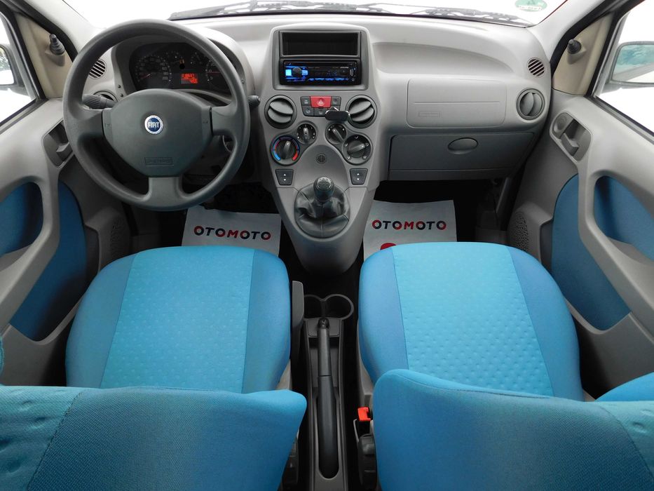 Fiat Panda*1.2 Benzyna*Klimatyzacja*Zadbana*Srebrna*Oryginał Przebieg