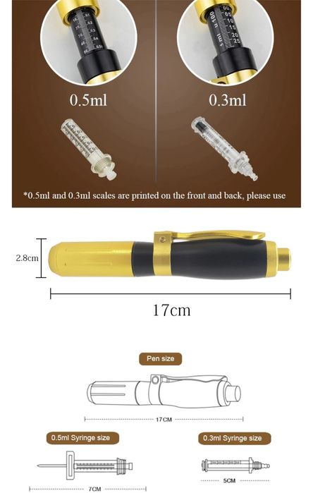 Caneta Pressurizada Intradermoterapia
