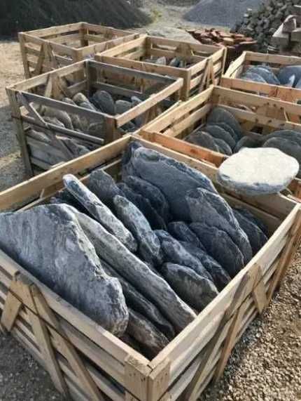 Stepy Chodnikowe Greckie Płyty Owalne  Ogrodowe Deptak Akwarium