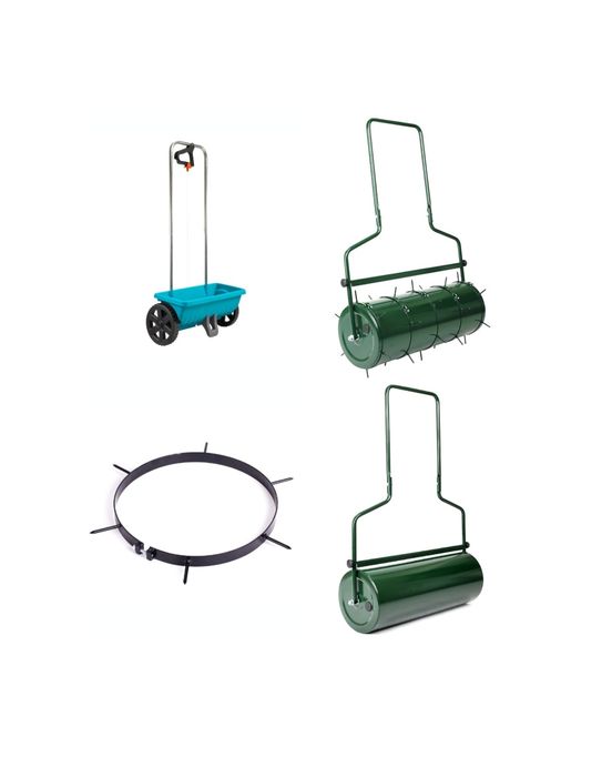 Walec siewnik areator niwelator do trawy