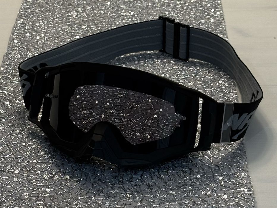 Kask Cross / Enduro / MTB / Hulajnoga Raven Airborne EVO L + Gogle Naxa + Worek – Nowy!