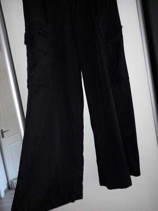 Широкие брюки карго штаны zara
