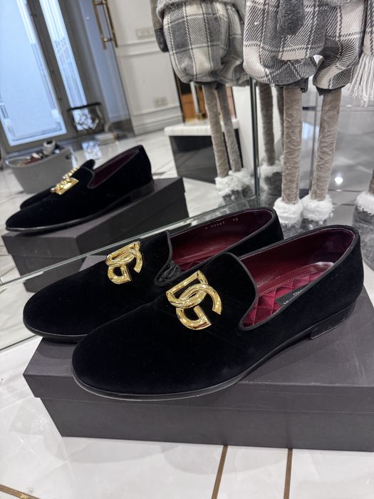 Туфлі бархатні Dolce&gabbana оригінал