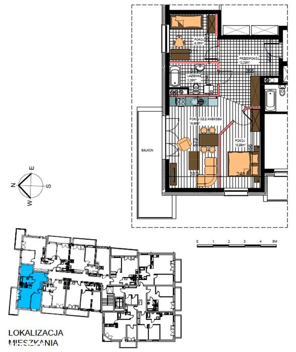 Mieszkanie Aleja Świętego Wojciecha 57,90m2 - Mława oddane do użytku