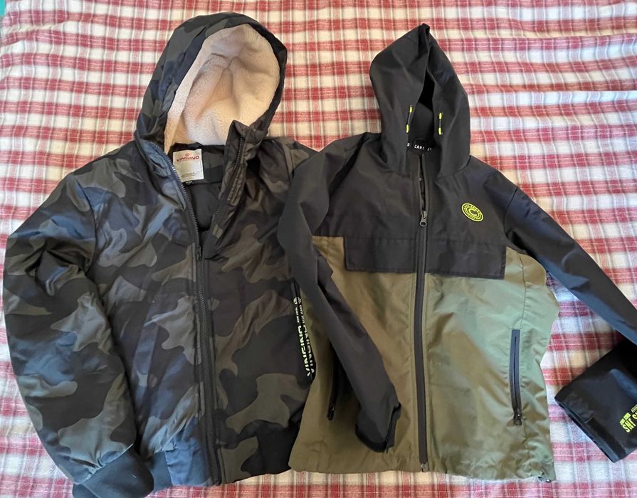 Lindo casaco Vingino, nunca usado (Tam. 164) + Jaqueta Car Jeans