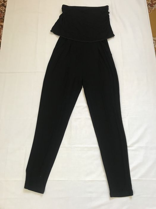 Spodnie używanie czarne damskie