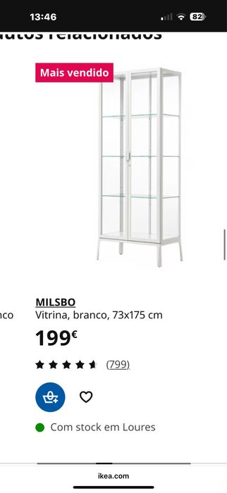 Movel branco de vidro