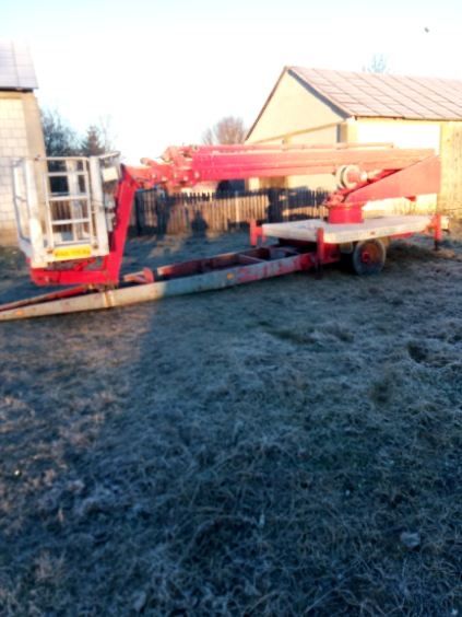 Podnośnik koszowy zwyżka