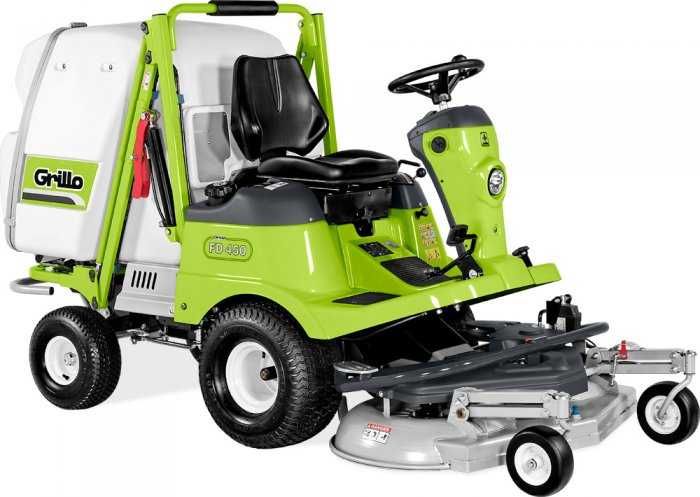 Profesjonalna kosiarka z zasobnikiem Grillo FD 450