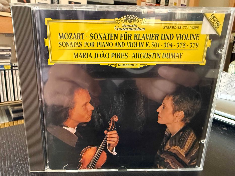 Mozart – Sonatas For Piano & Violin K. 301, 4, 78, 9 – MJ Pires, Dumay