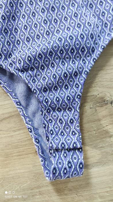 Zara body 40 L nowe fioletowe fiolet bluzka elegancka  gorset