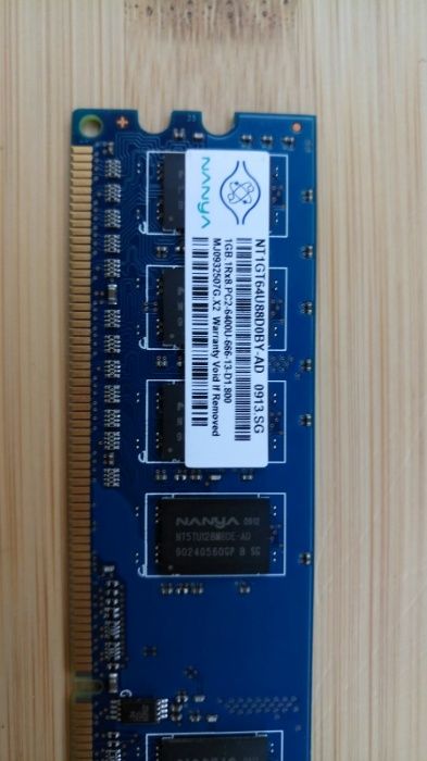 Оперативна пам'ять DDR2 NANYA 1GB 1Rx8 PC2-6400U-666-13-D1.800