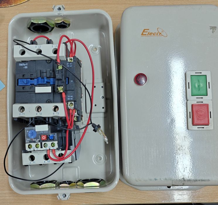 Пускатель в корпусе 95А, пускач в оболонці