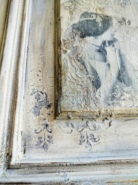 Panel i portyk shabby chic. Komplet