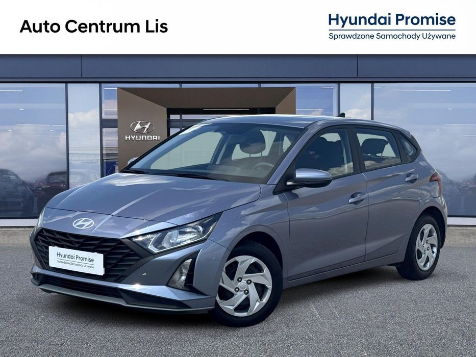 Hyundai i20 Salon Polska, Faktura VAT 23%, 1.2 Pure, Meta Blue Pearl