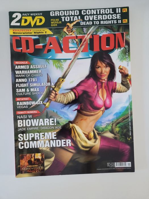Miesięcznik, gazeta, czasopismo CD-ACTION 01/2007