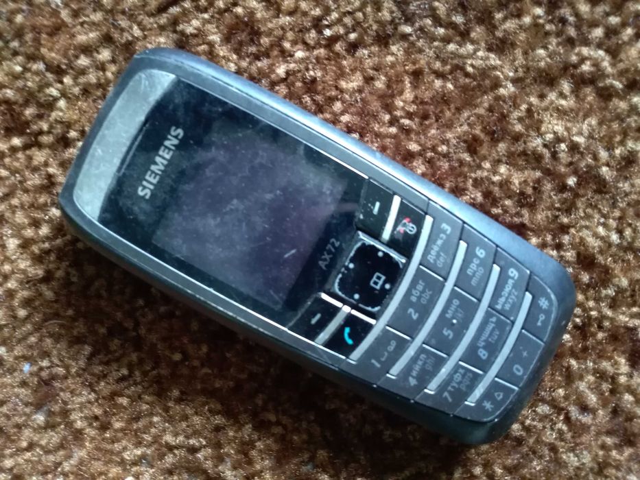 Siemens ax72 мобільний телефон