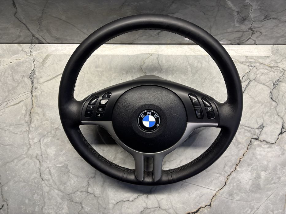 Спорт Руль БМВ Е39 Е46 Е53 Мультируль Трьохспицевий 3 спиці Кермо бмв