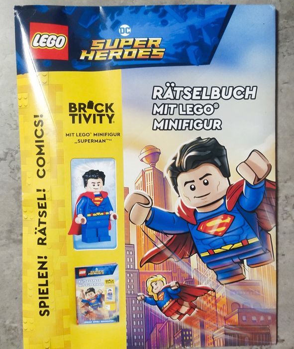 Superman Lego Супермен лего фігурка