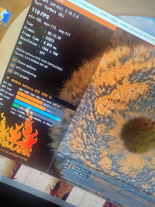 Відеокарта gtx 1070 ti 8gb Gallardo