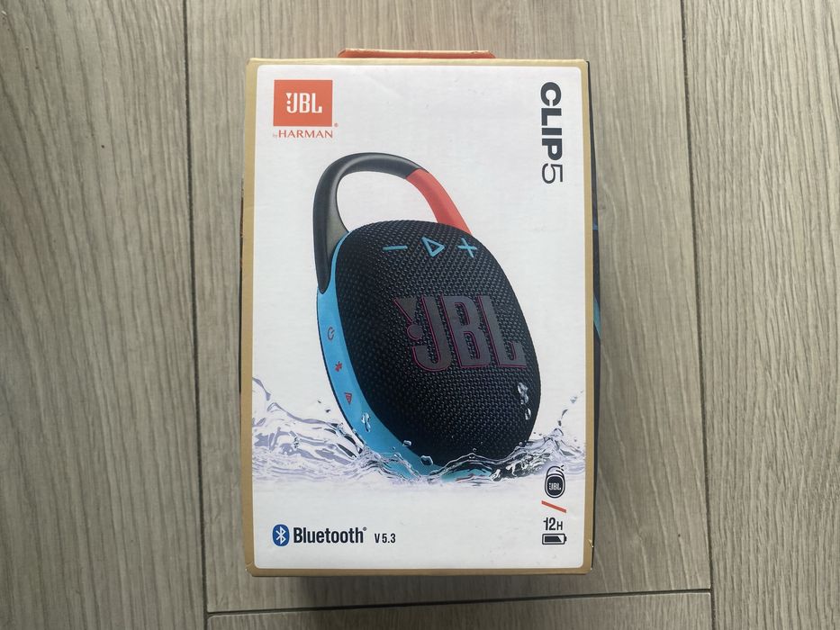 Nowy Głośnik Bluetooth JBL Clip5 Kolorowy