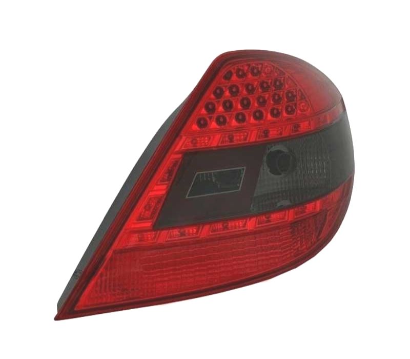 FAROLINS TRASEIRO LED MERCEDES SLK R171 04-11 VERMELHO ESCURECIDO