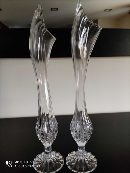 Castiçais de cristal