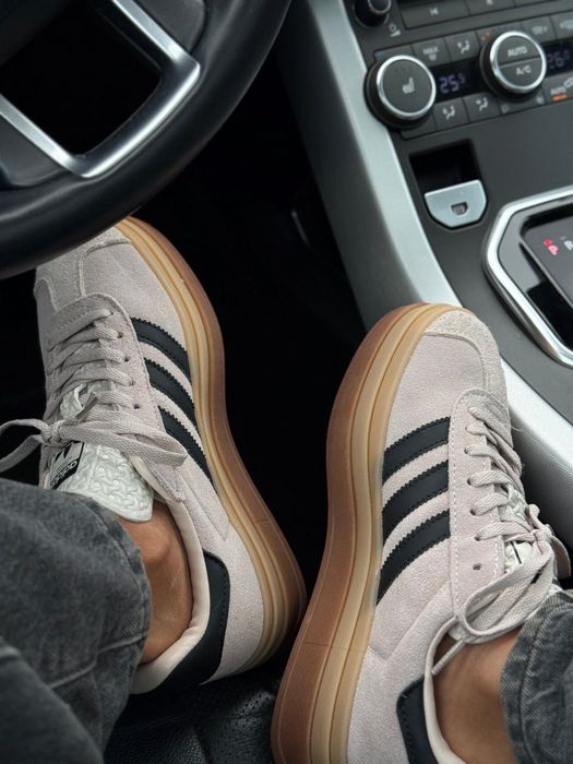 НОВИНКА! Adidas Gazelle Bold Platform Pink Black 36 37 38 39 40 адік