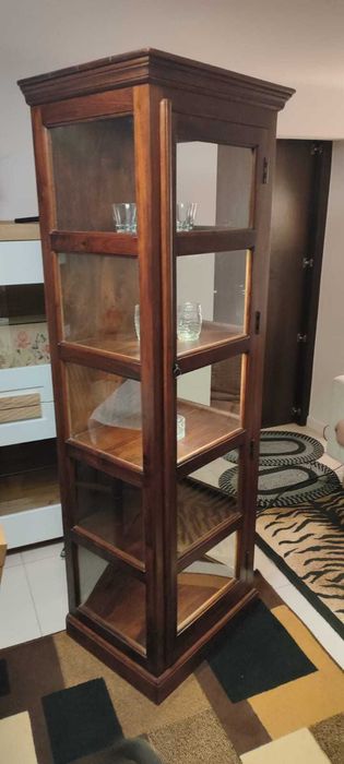 witryna classic  125 z palisandru- meble indyjskie