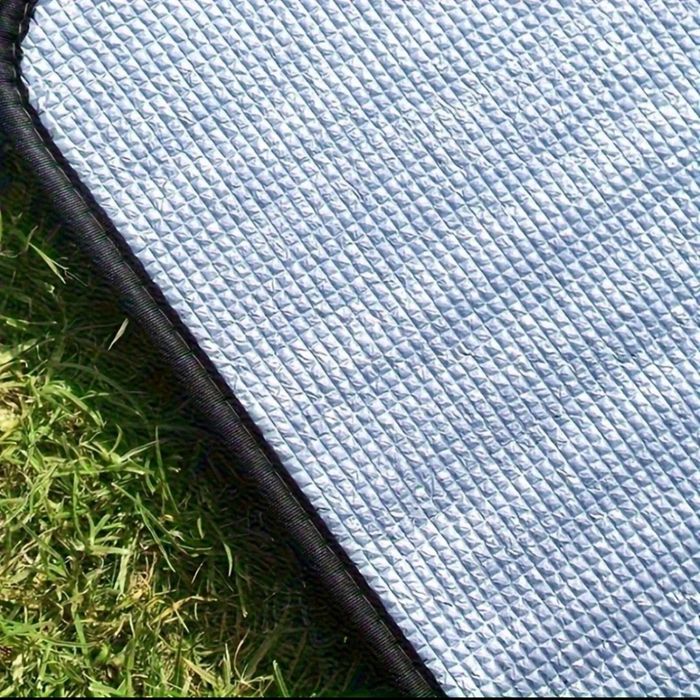 Килимок 2м.×2м. Міцна Алюмінієва Фольга та ЕРЕ тканина. НОВИЙ.