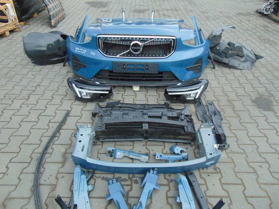 Комплект Бампер Капот Крыло Фара Панель Volvo XC40 рест разборка: 1 000 ...