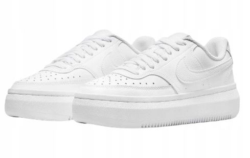 Nike court vision buty sportowe damskie białe ze skórą naturalną 38,5 1jwe