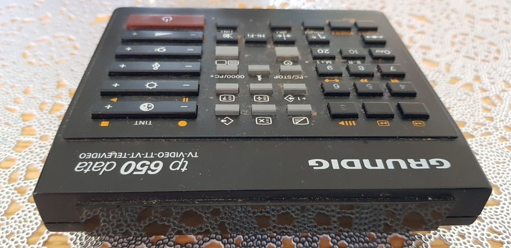 Pilot Grundig tp 650 data TV Video sprawny