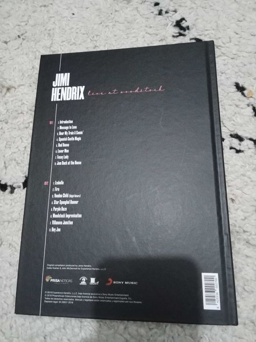 Jimi Hendrix ‎– Live At Woodstock – 2CD Special Edition Digibook