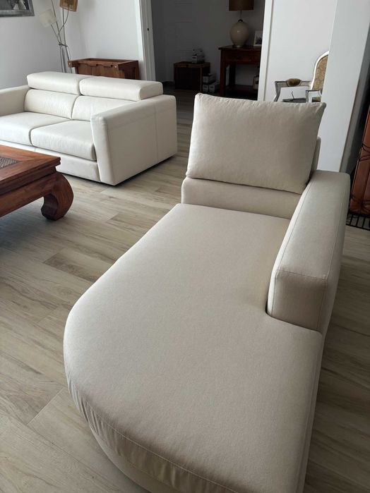 Sofá Chanceler Novo Bege