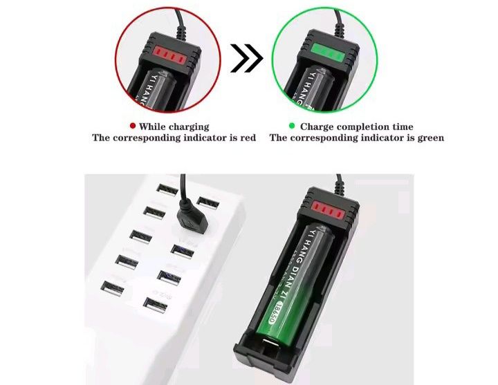 Зарядка для акамуляторів 18650