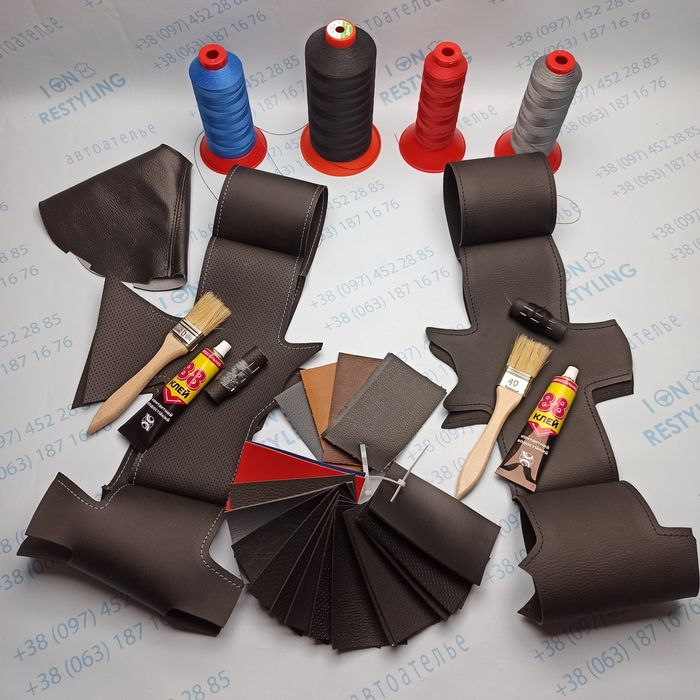 Оплетки и выкройки для перетяжки обшивки любого руля своими руками