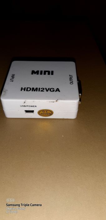 Sprzedam konwerter VGA na HDMI i Audi