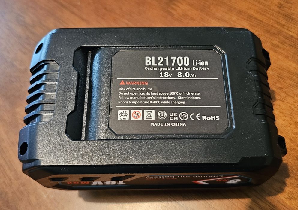 Bateria Makita 18V 9Ah Molicel P45B 2X USB