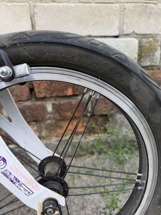 Дитячий велосипед Corso  RS Turbo 16” + додаткові колеса