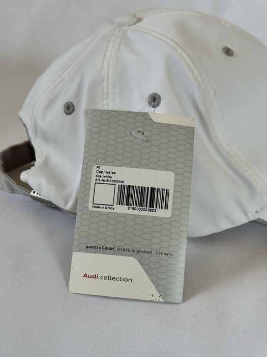 Кепка/Бейсболка Audi A3 Unisex Cap White Оригинал