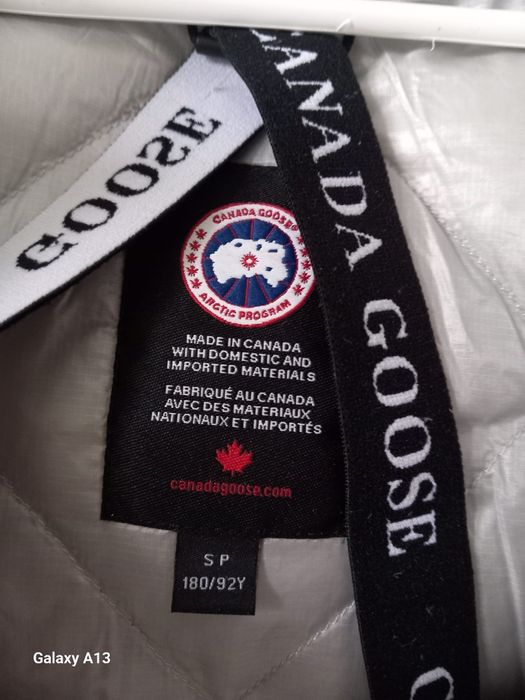 Canada Goose oryginalna kurtka puchowa damska s