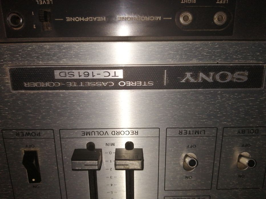 Tape deck Sony anos 70
