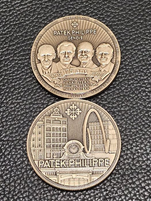 Medalha  PATEK PHILIPPE  Geneve  relogios de LUXO Série  Limitada